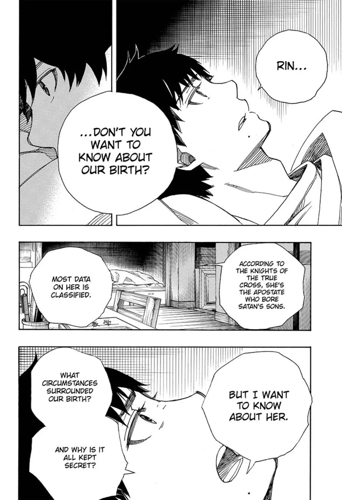 Ao no Exorcist Chapter 89 page 32 - Chapter 89: Happy (Merry X-mas) Birthday!