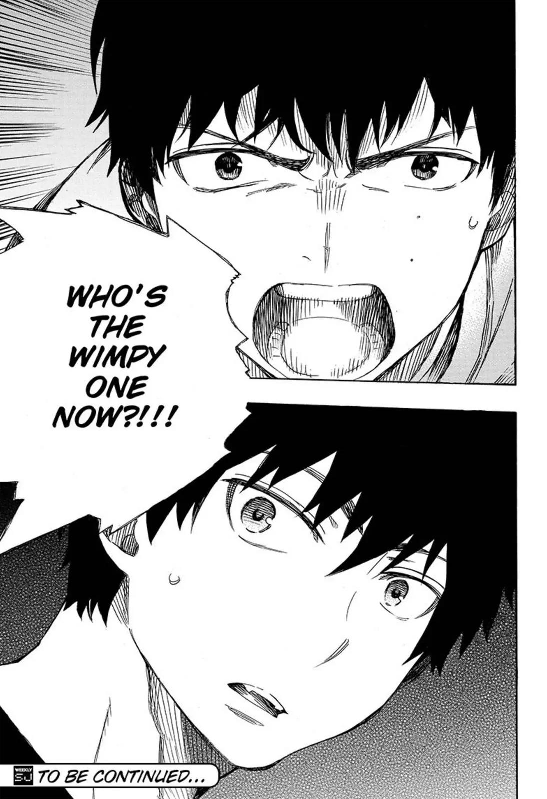 Ao no Exorcist Chapter 89 page 35 - Chapter 89: Happy (Merry X-mas) Birthday!
