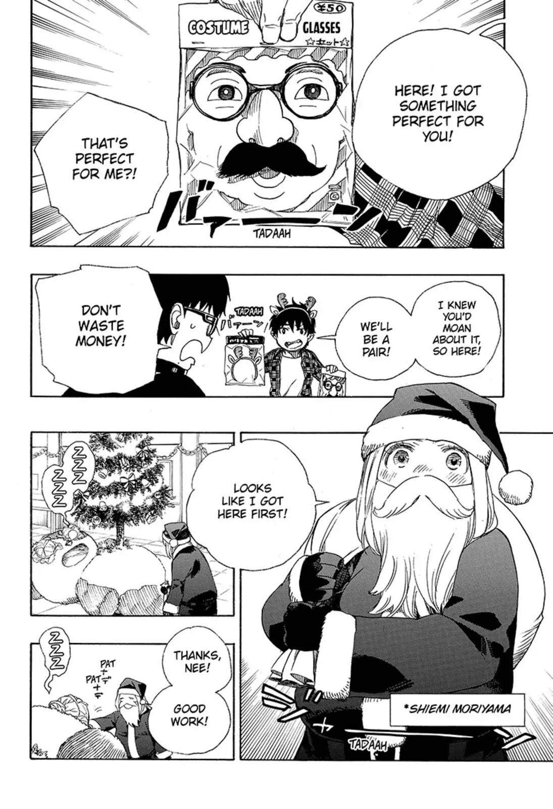 Ao no Exorcist Chapter 89 page 4 - Chapter 89: Happy (Merry X-mas) Birthday!