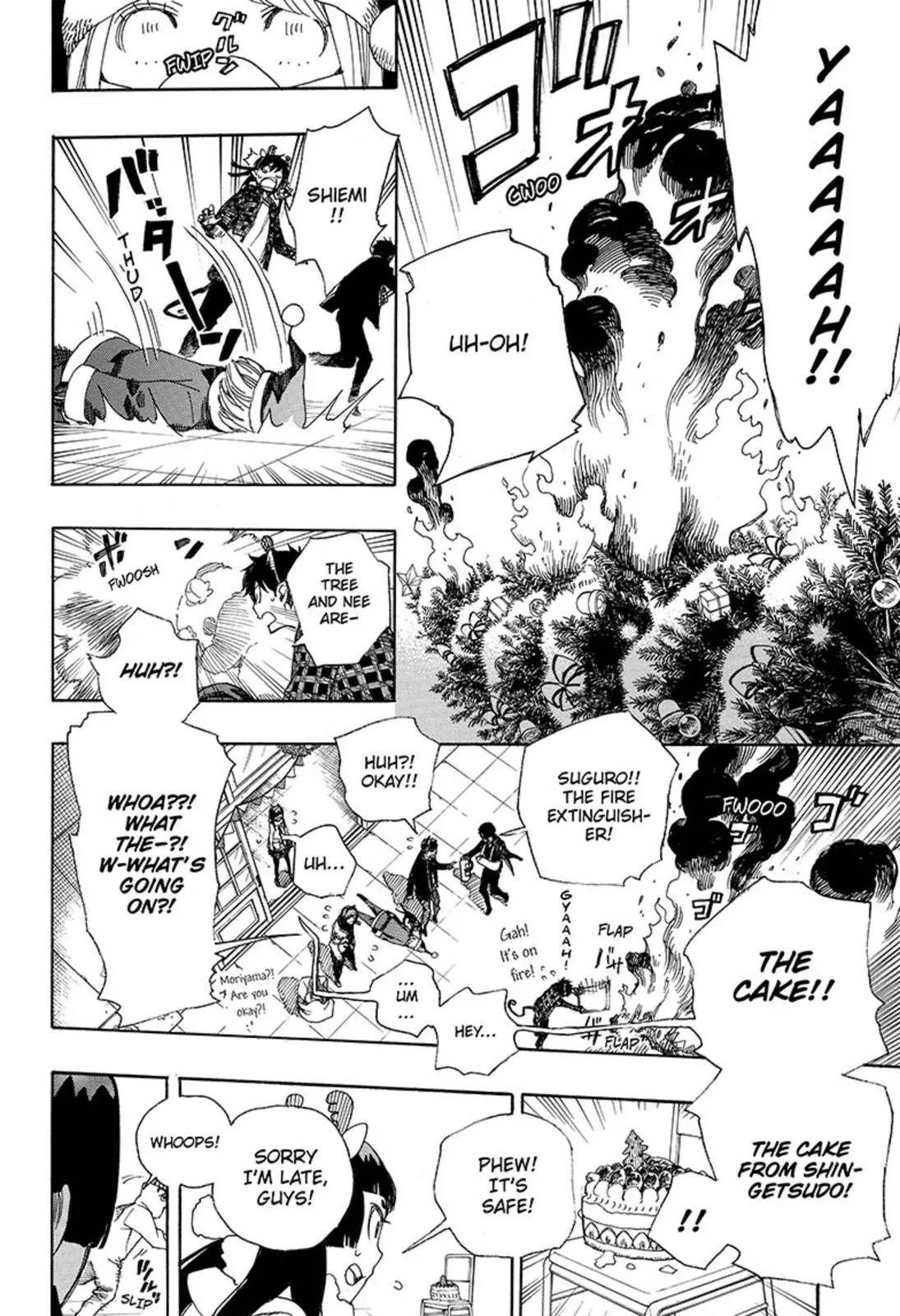 Ao no Exorcist Chapter 89 page 8 - Chapter 89: Happy (Merry X-mas) Birthday!