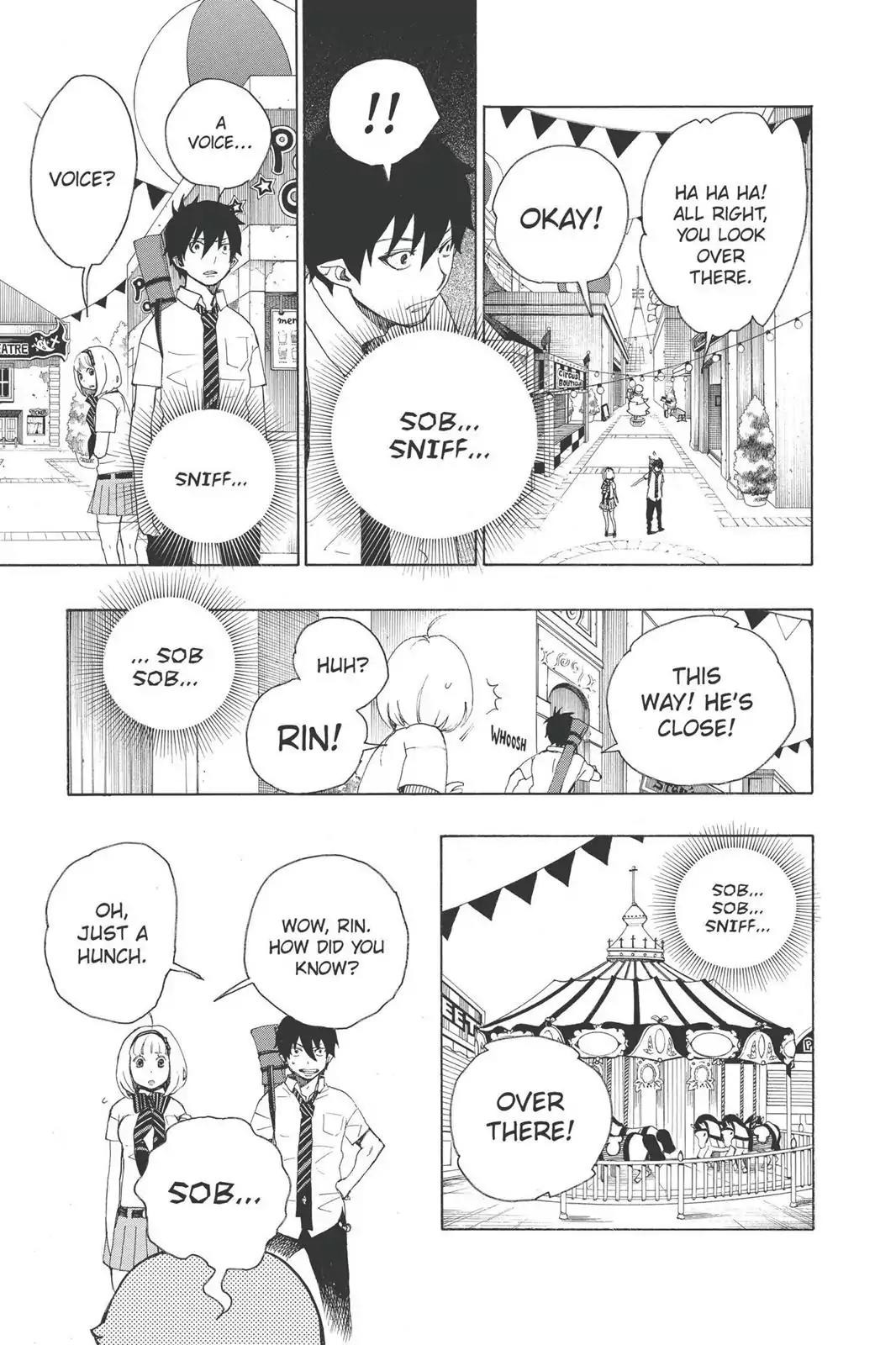 Ao no Exorcist Chapter 9 page 11 - Chapter 9: Tag