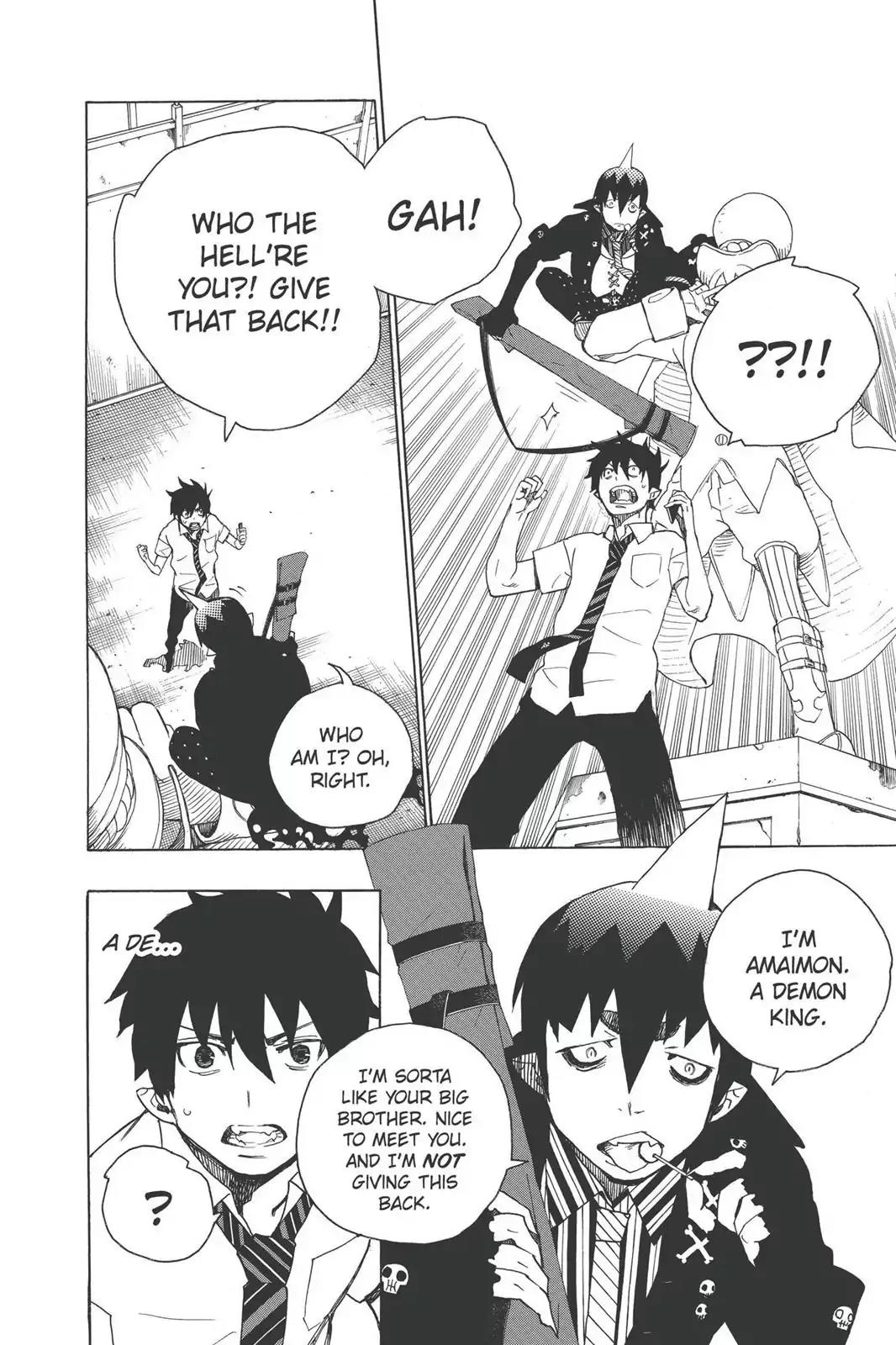 Ao no Exorcist Chapter 9 page 16 - Chapter 9: Tag