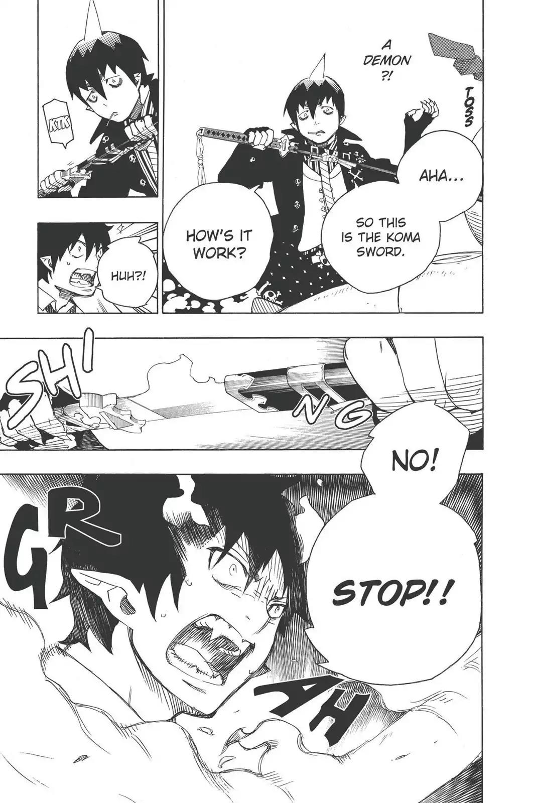 Ao no Exorcist Chapter 9 page 17 - Chapter 9: Tag