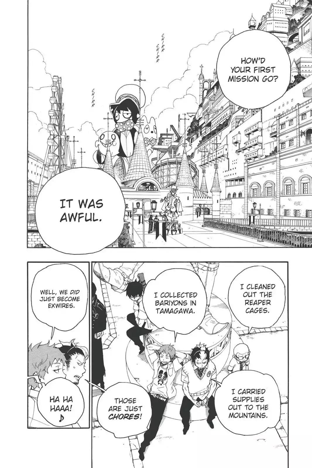 Ao no Exorcist Chapter 9 page 2 - Chapter 9: Tag