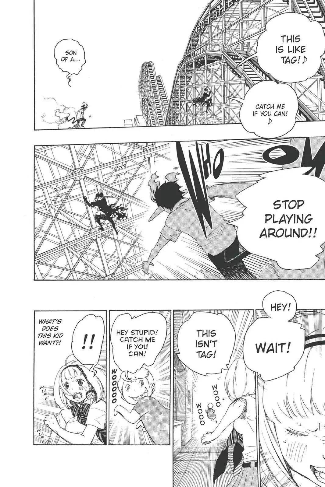 Ao no Exorcist Chapter 9 page 20 - Chapter 9: Tag
