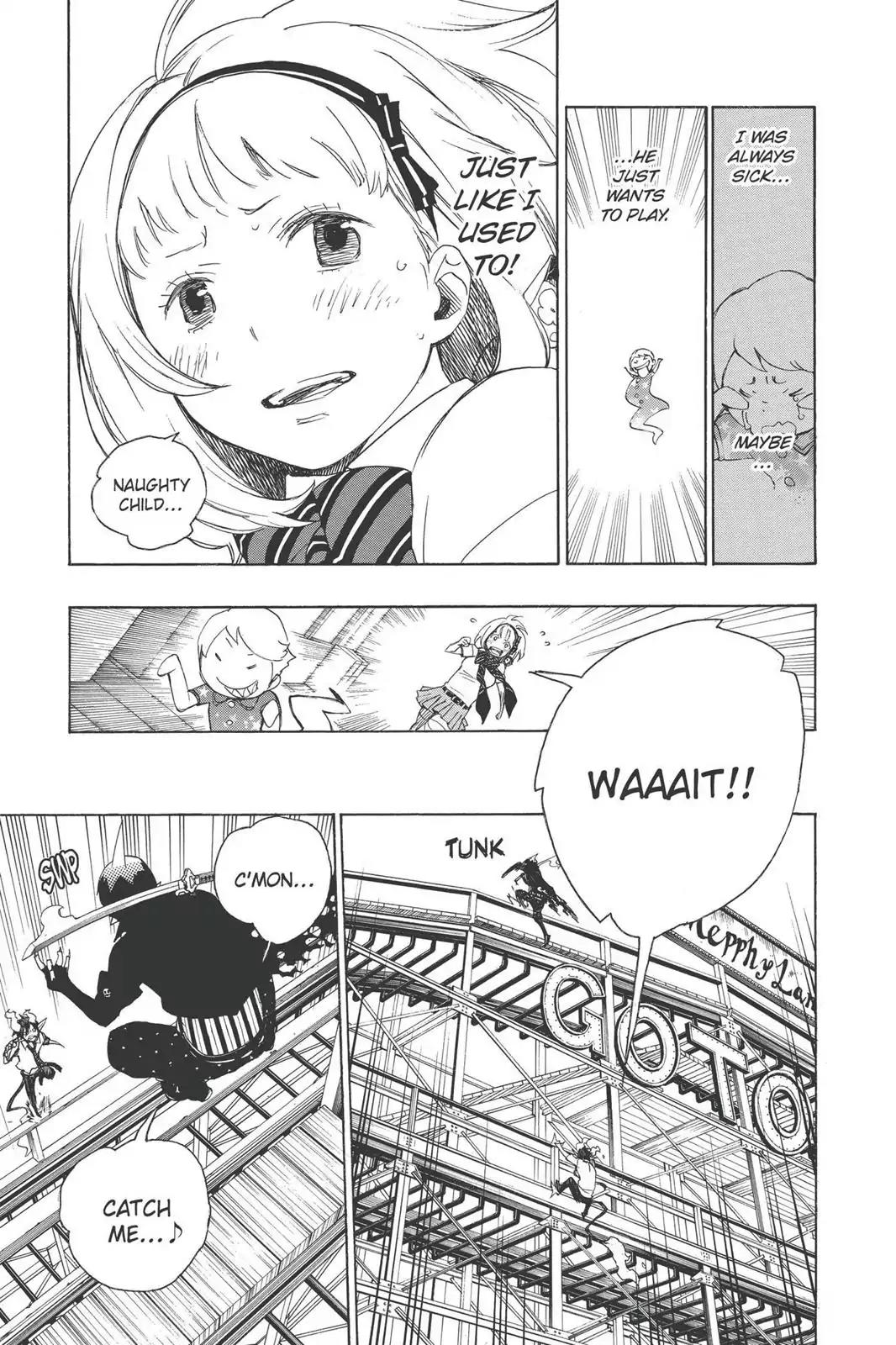Ao no Exorcist Chapter 9 page 21 - Chapter 9: Tag