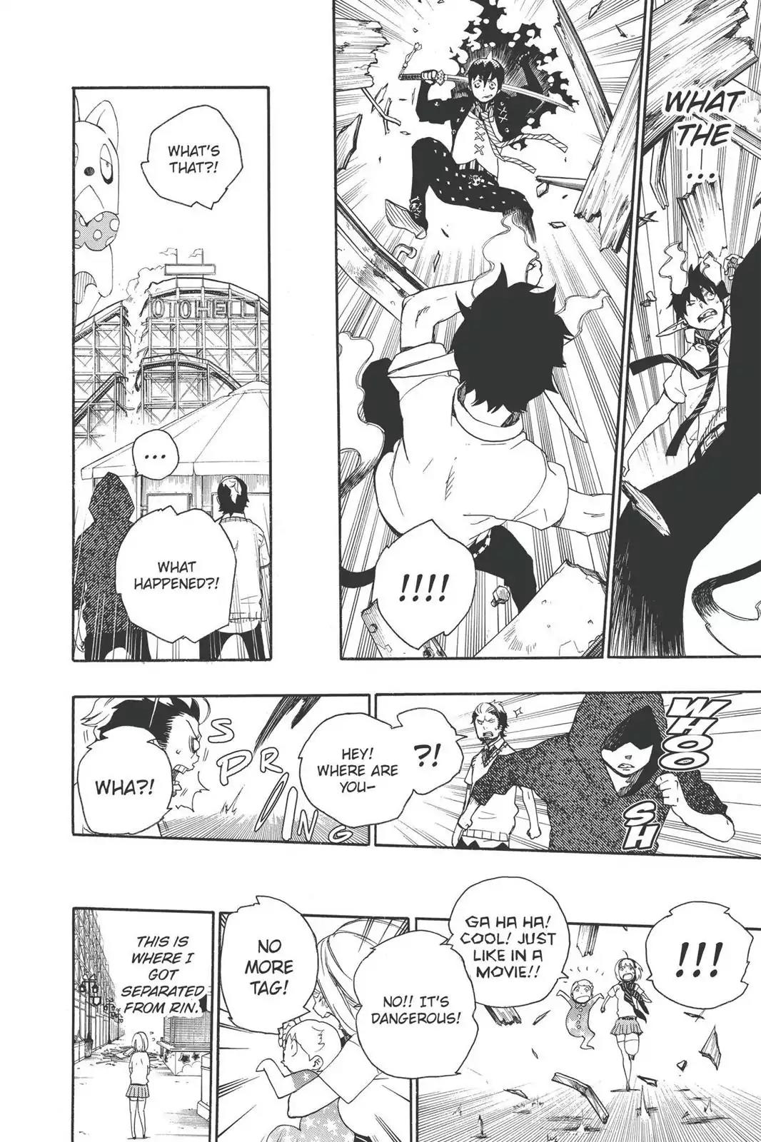 Ao no Exorcist Chapter 9 page 23 - Chapter 9: Tag