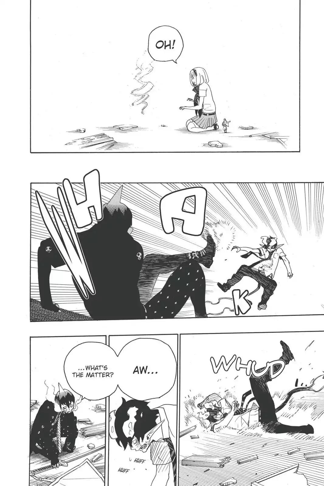 Ao no Exorcist Chapter 9 page 34 - Chapter 9: Tag