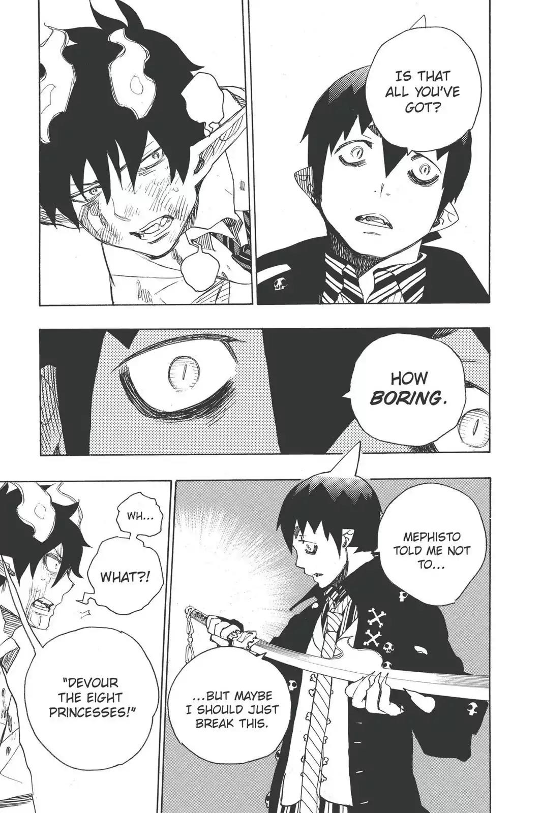 Ao no Exorcist Chapter 9 page 35 - Chapter 9: Tag