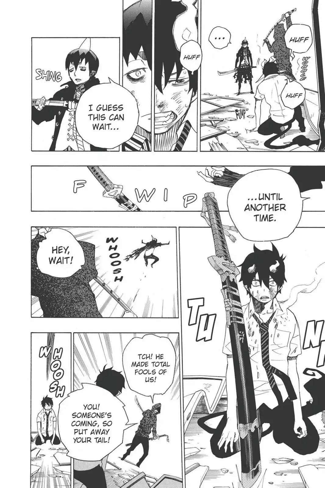 Ao no Exorcist Chapter 9 page 38 - Chapter 9: Tag
