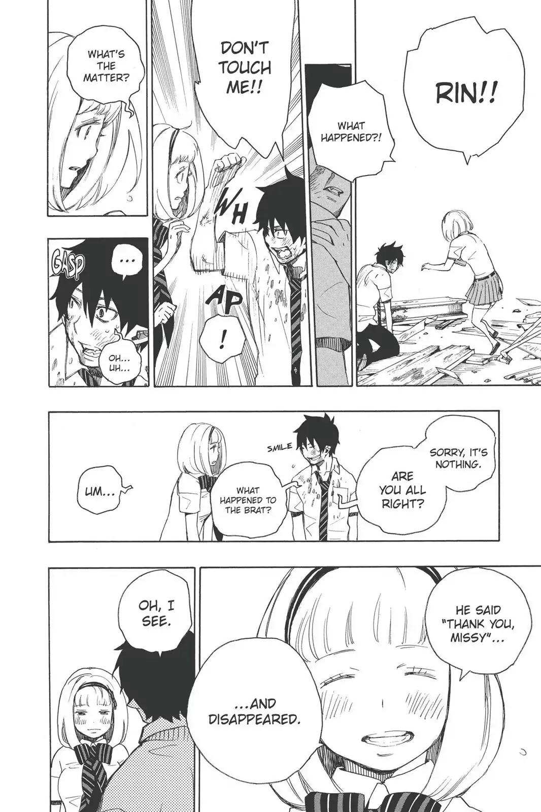 Ao no Exorcist Chapter 9 page 40 - Chapter 9: Tag