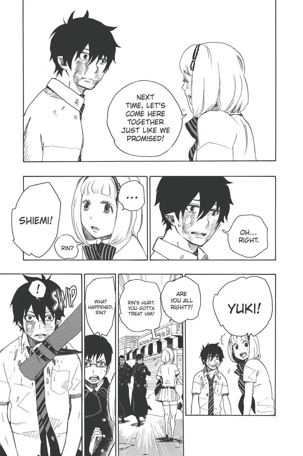 Ao no Exorcist Chapter 9 page 41 - Chapter 9: Tag