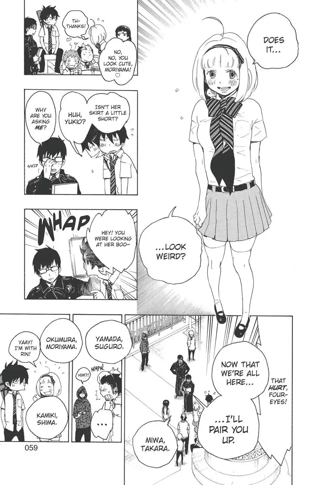 Ao no Exorcist Chapter 9 page 5 - Chapter 9: Tag