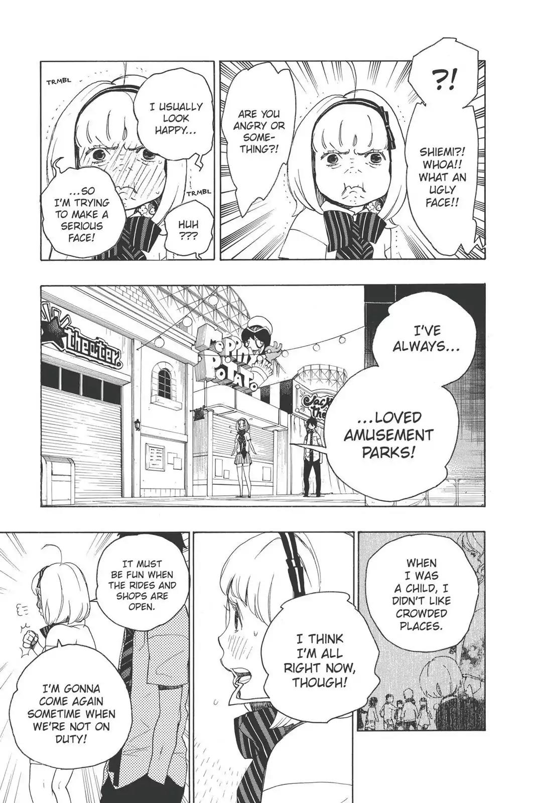 Ao no Exorcist Chapter 9 page 9 - Chapter 9: Tag
