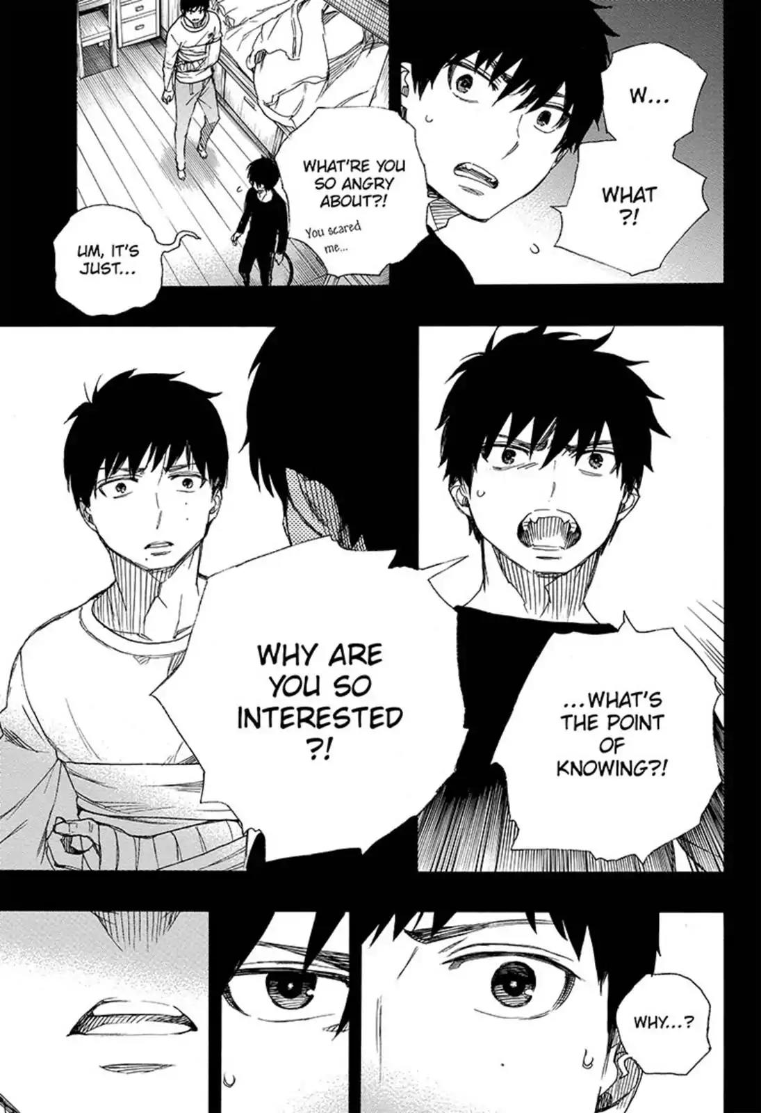 Ao no Exorcist Chapter 90 page 11 - Chapter 90: Congratulations - Bridal Night