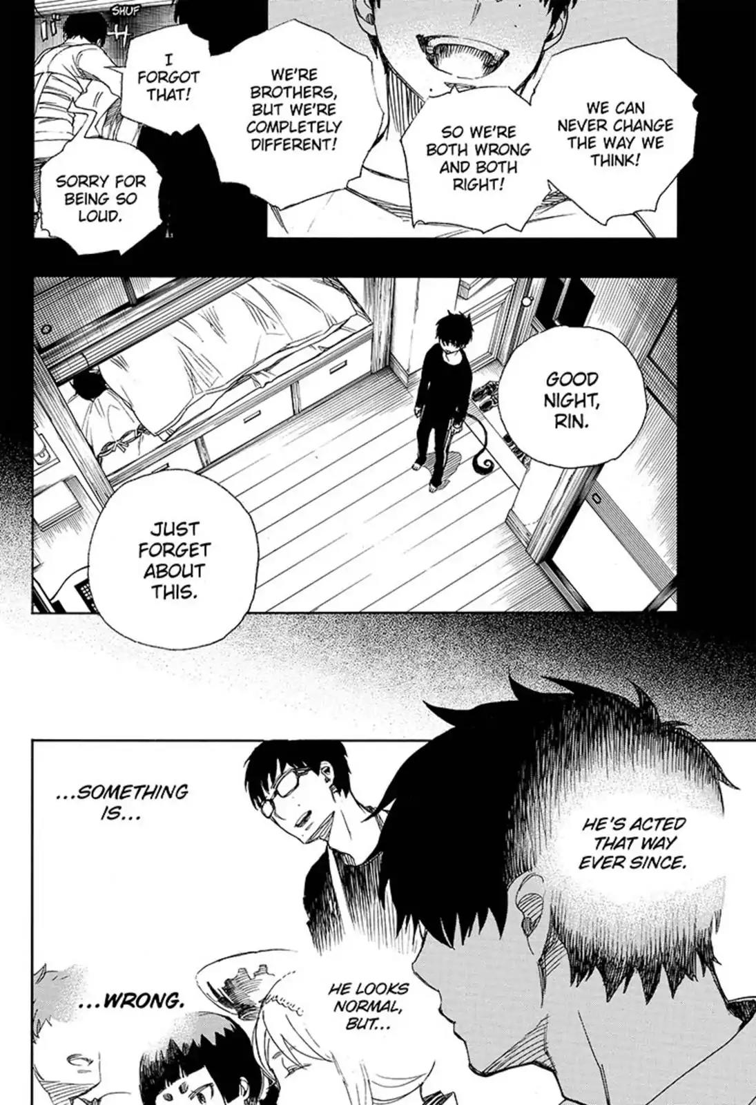 Ao no Exorcist Chapter 90 page 14 - Chapter 90: Congratulations - Bridal Night