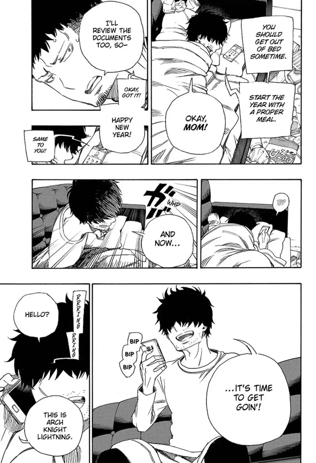 Ao no Exorcist Chapter 90 page 17 - Chapter 90: Congratulations - Bridal Night