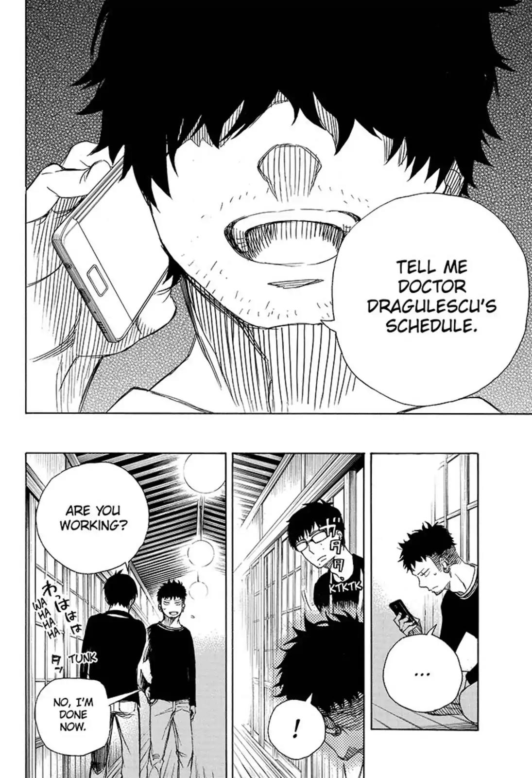Ao no Exorcist Chapter 90 page 18 - Chapter 90: Congratulations - Bridal Night
