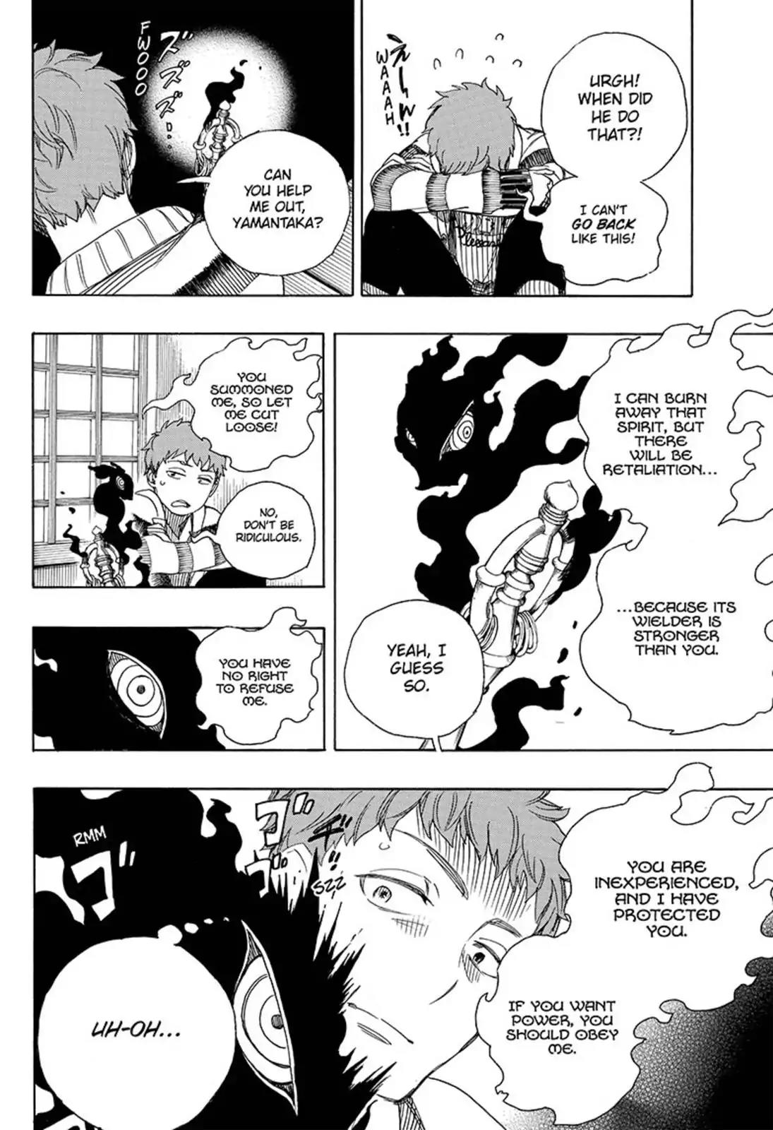 Ao no Exorcist Chapter 90 page 20 - Chapter 90: Congratulations - Bridal Night