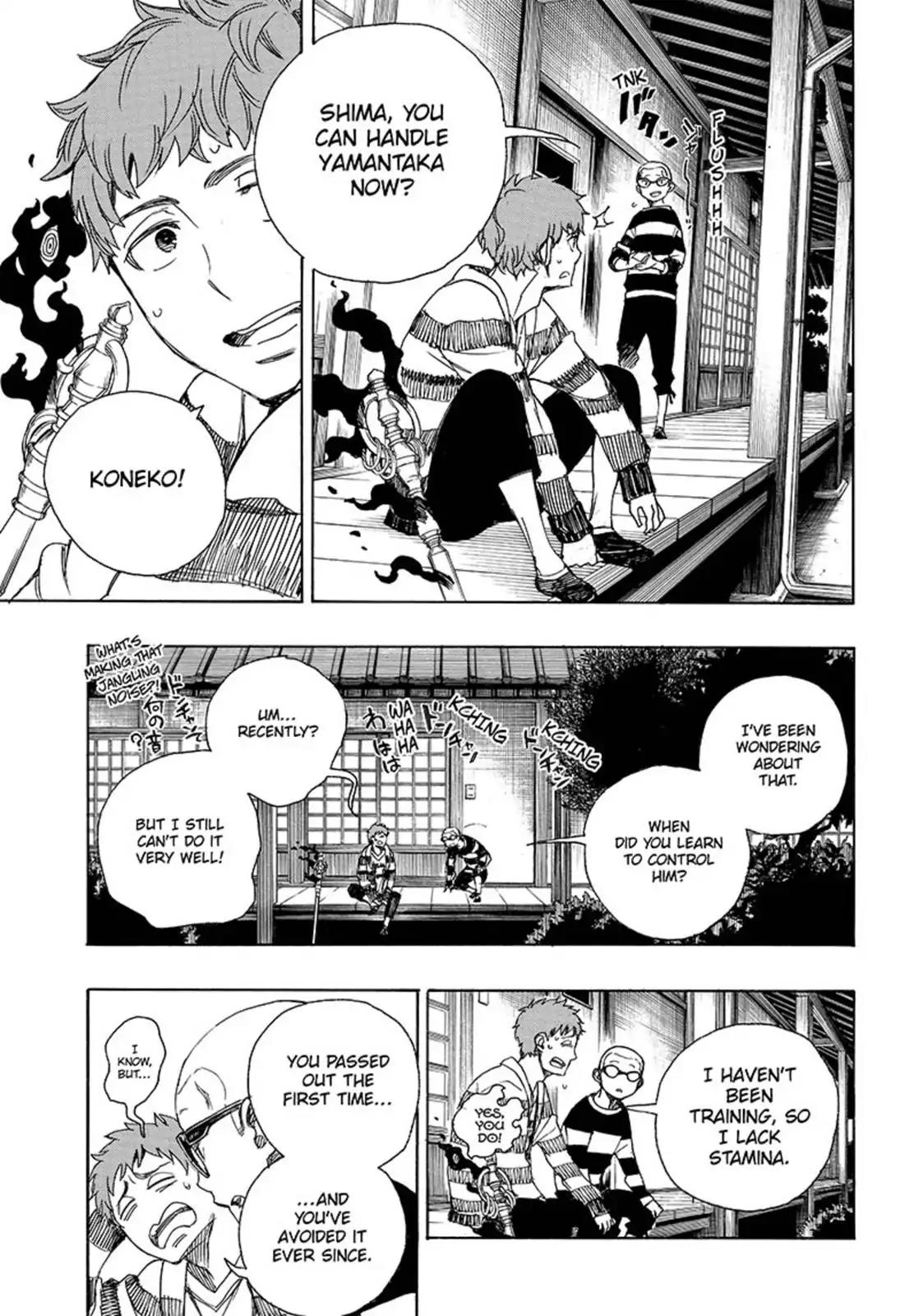 Ao no Exorcist Chapter 90 page 21 - Chapter 90: Congratulations - Bridal Night