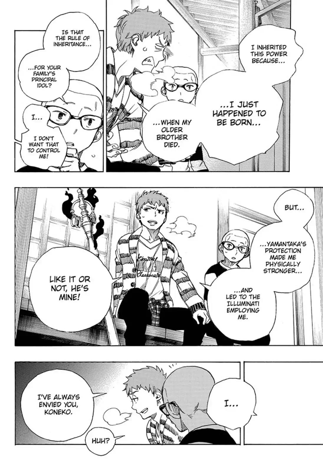 Ao no Exorcist Chapter 90 page 22 - Chapter 90: Congratulations - Bridal Night