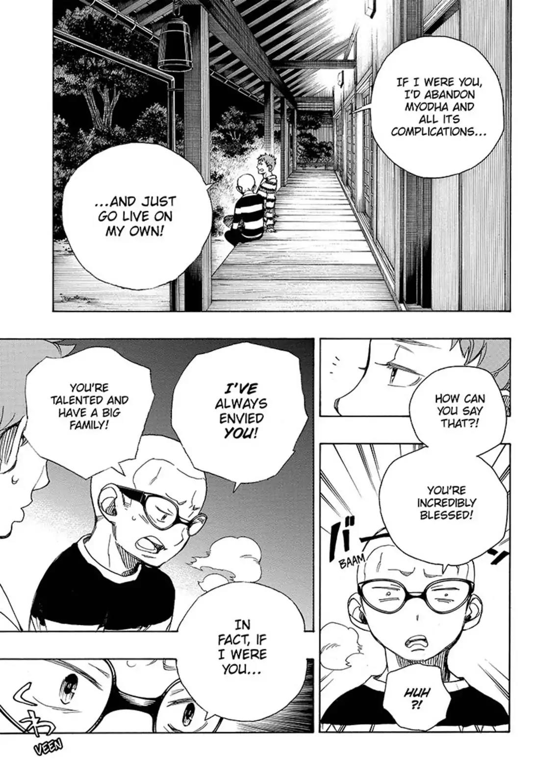 Ao no Exorcist Chapter 90 page 23 - Chapter 90: Congratulations - Bridal Night