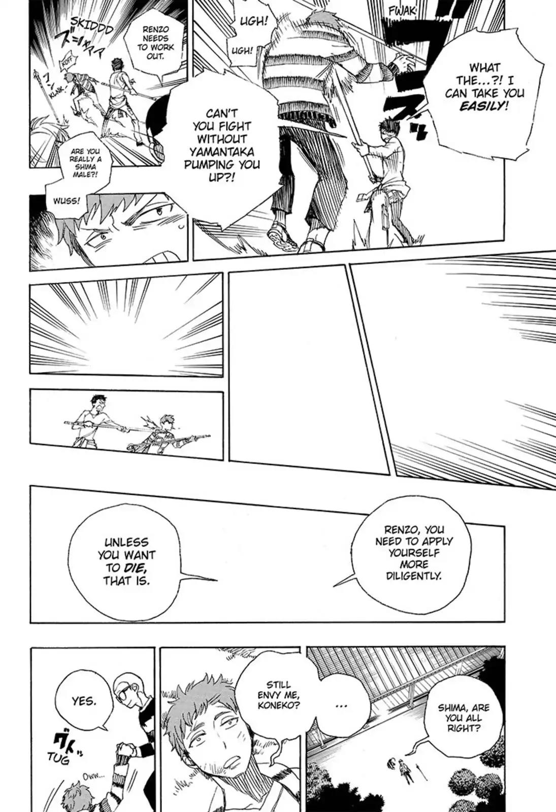 Ao no Exorcist Chapter 90 page 26 - Chapter 90: Congratulations - Bridal Night