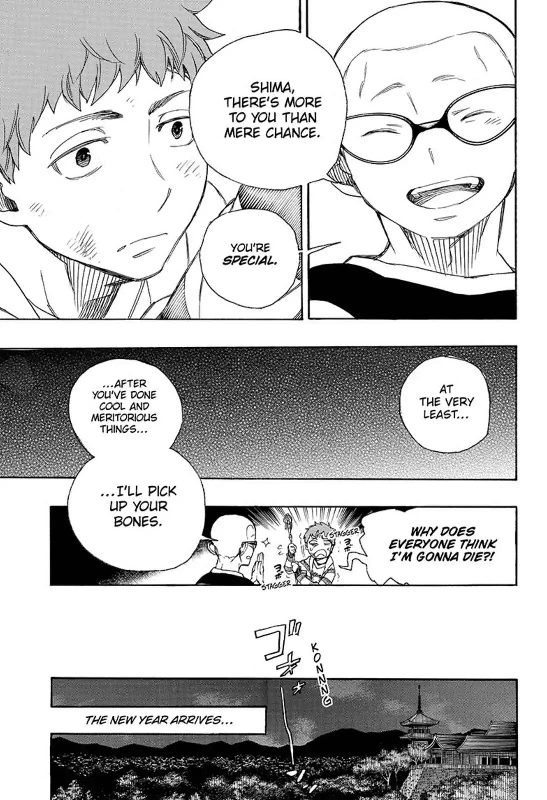 Ao no Exorcist Chapter 90 page 27 - Chapter 90: Congratulations - Bridal Night
