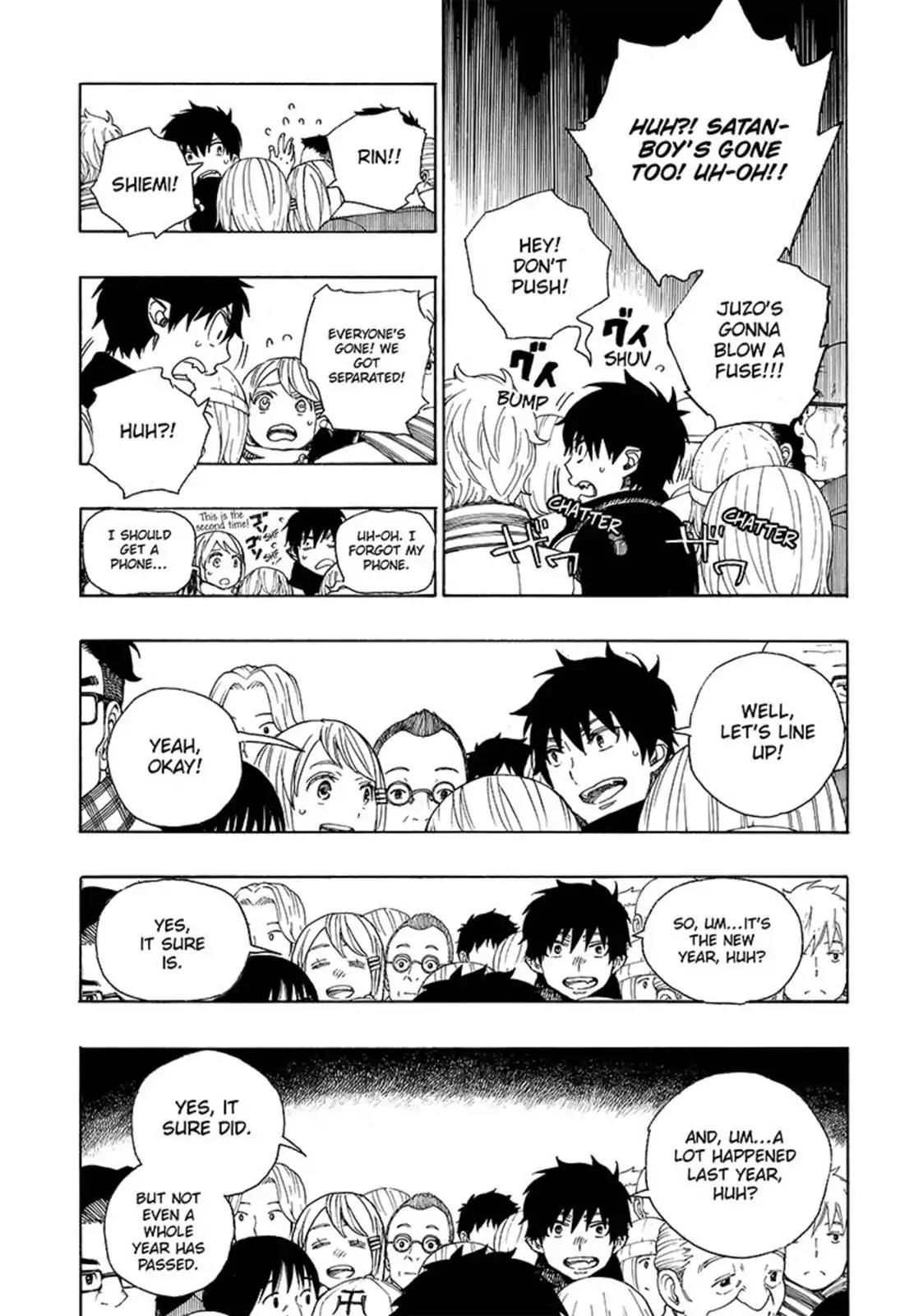 Ao no Exorcist Chapter 90 page 29 - Chapter 90: Congratulations - Bridal Night