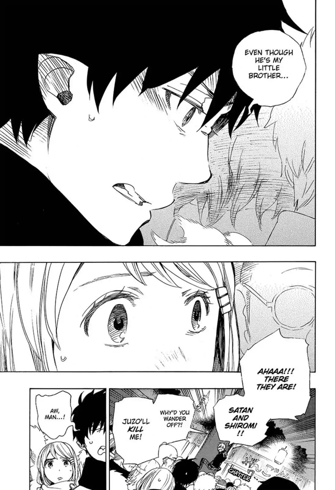 Ao no Exorcist Chapter 90 page 33 - Chapter 90: Congratulations - Bridal Night