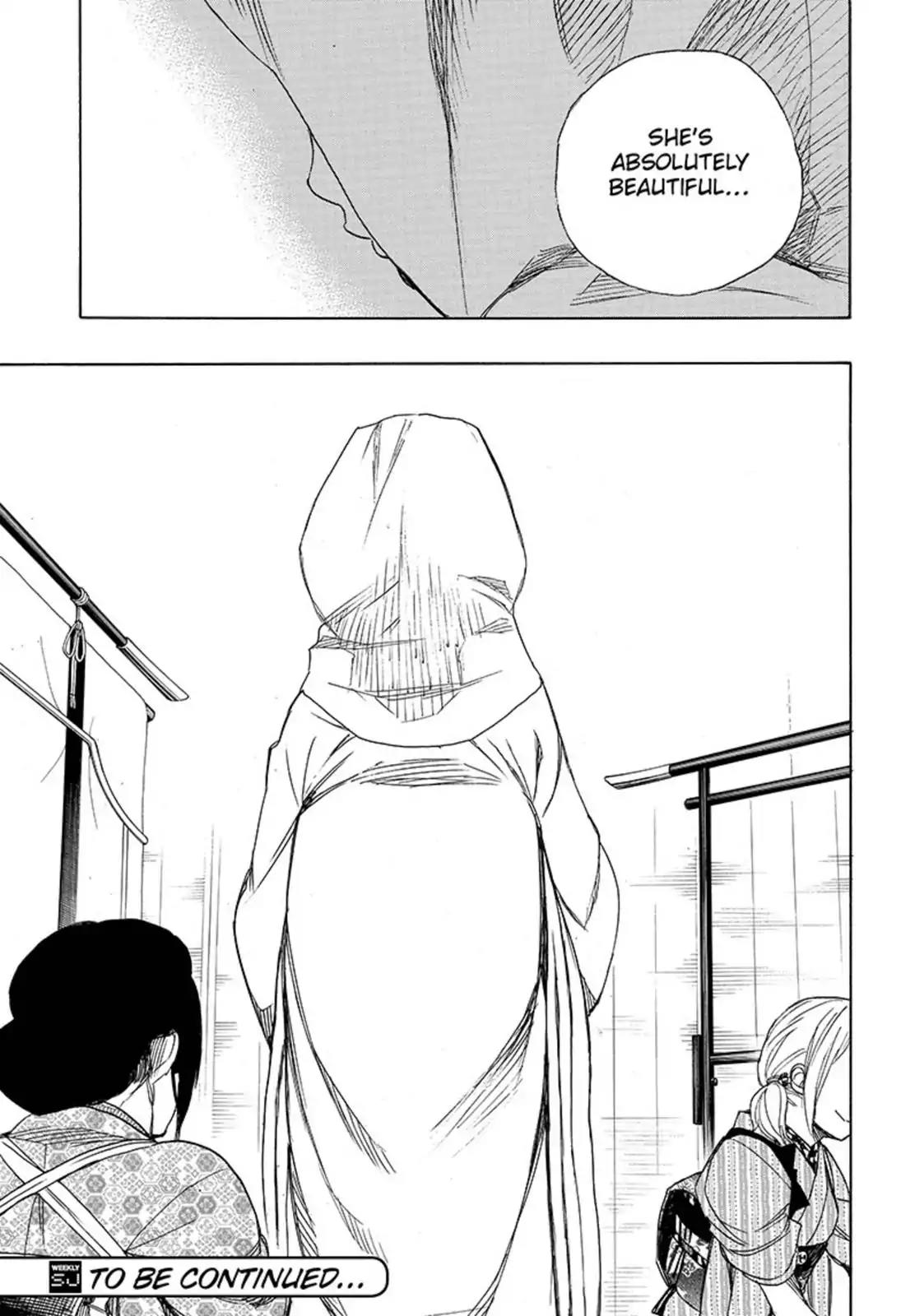 Ao no Exorcist Chapter 90 page 35 - Chapter 90: Congratulations - Bridal Night