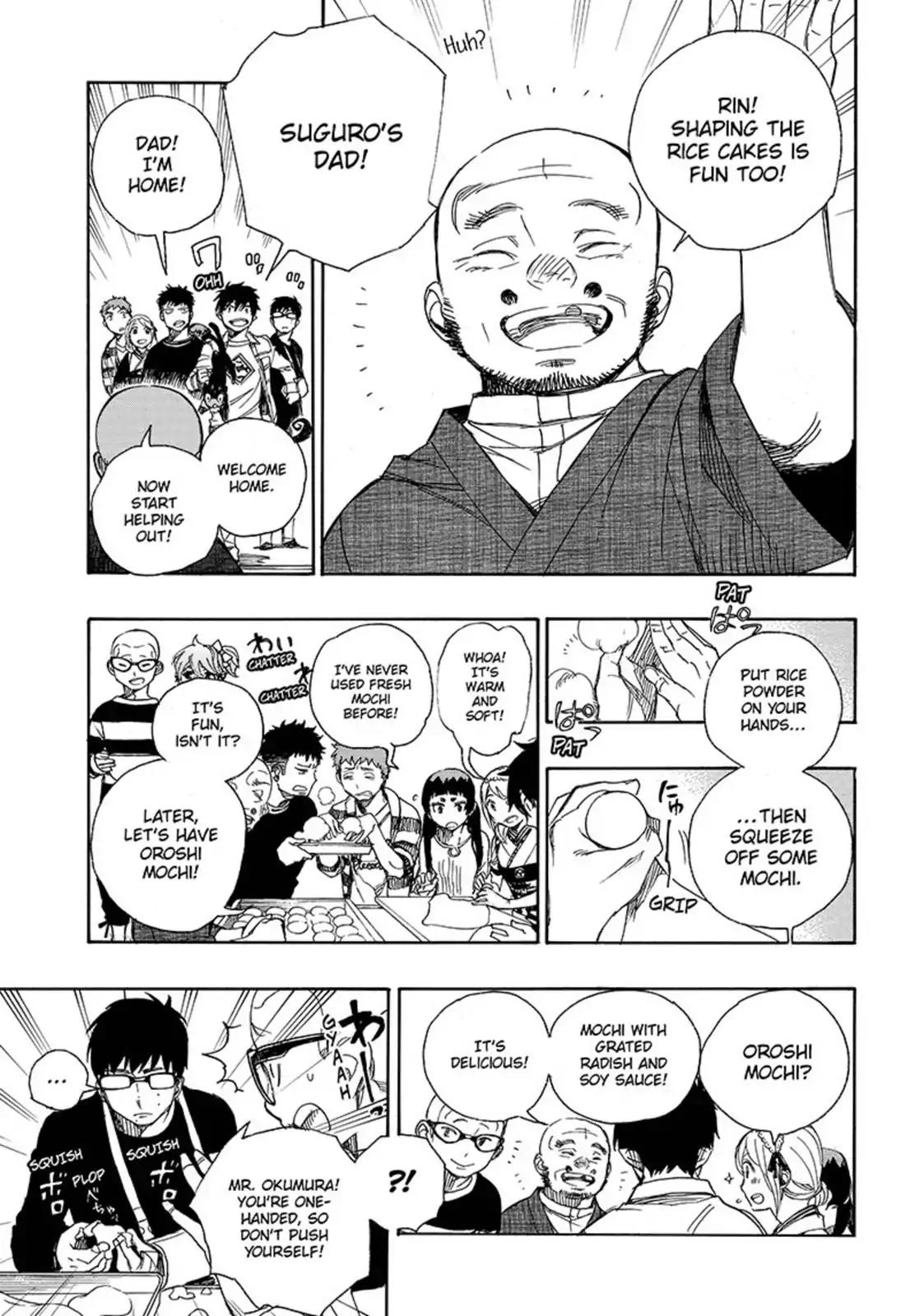 Ao no Exorcist Chapter 90 page 9 - Chapter 90: Congratulations - Bridal Night