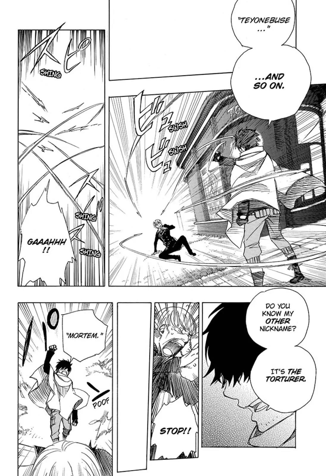 Ao no Exorcist Chapter 91 page 16 - Chapter 91: Congratulations - Late Night