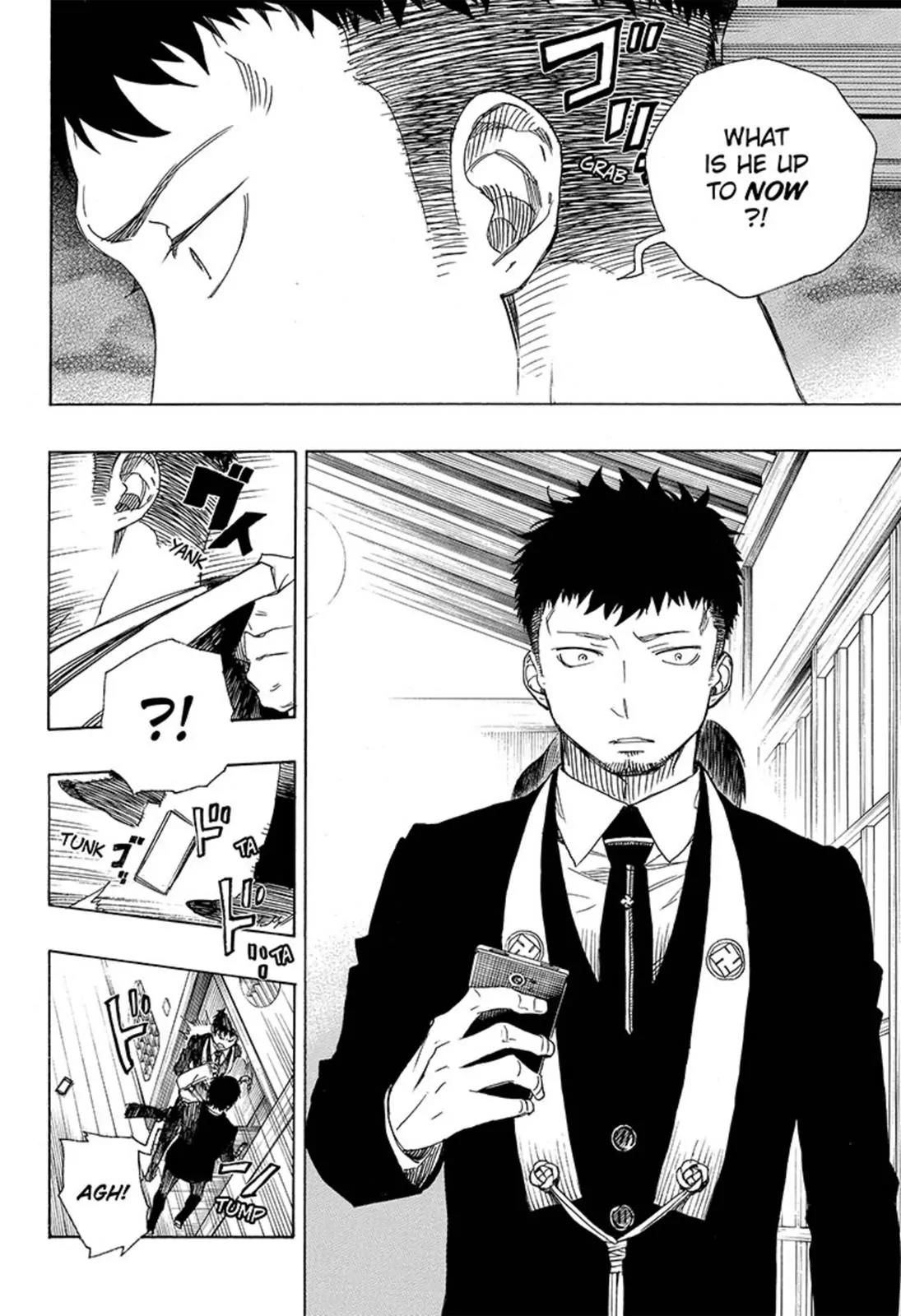 Ao no Exorcist Chapter 91 page 26 - Chapter 91: Congratulations - Late Night