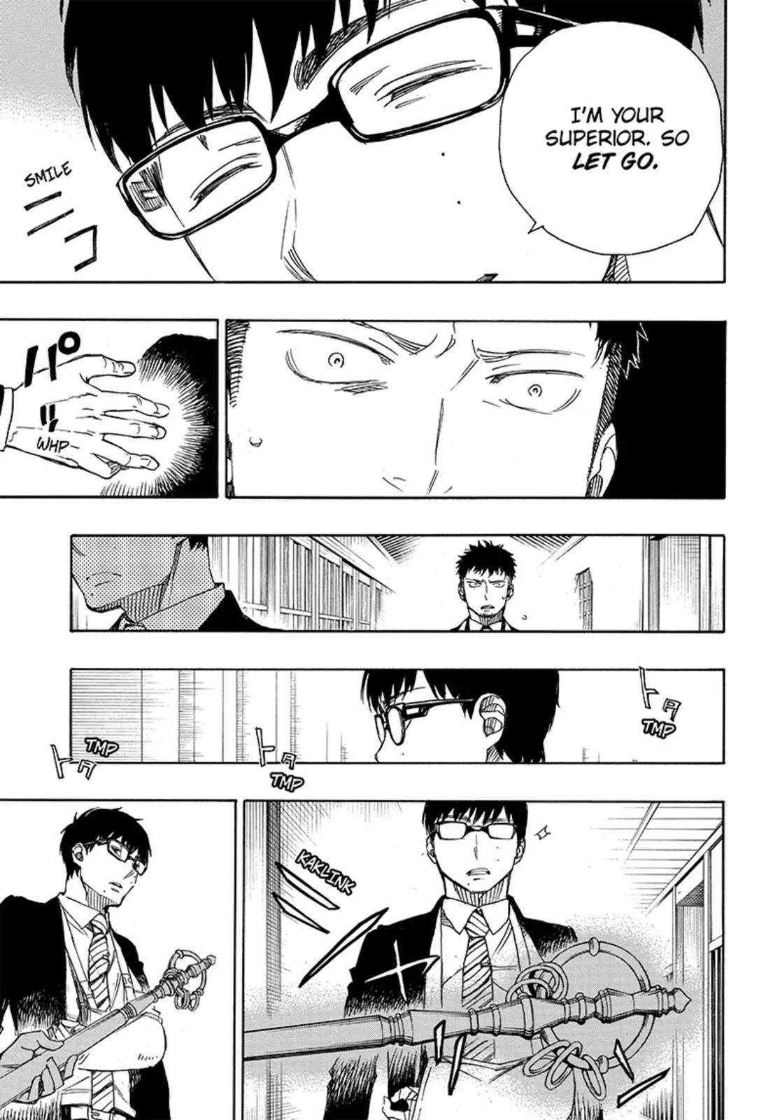 Ao no Exorcist Chapter 91 page 31 - Chapter 91: Congratulations - Late Night