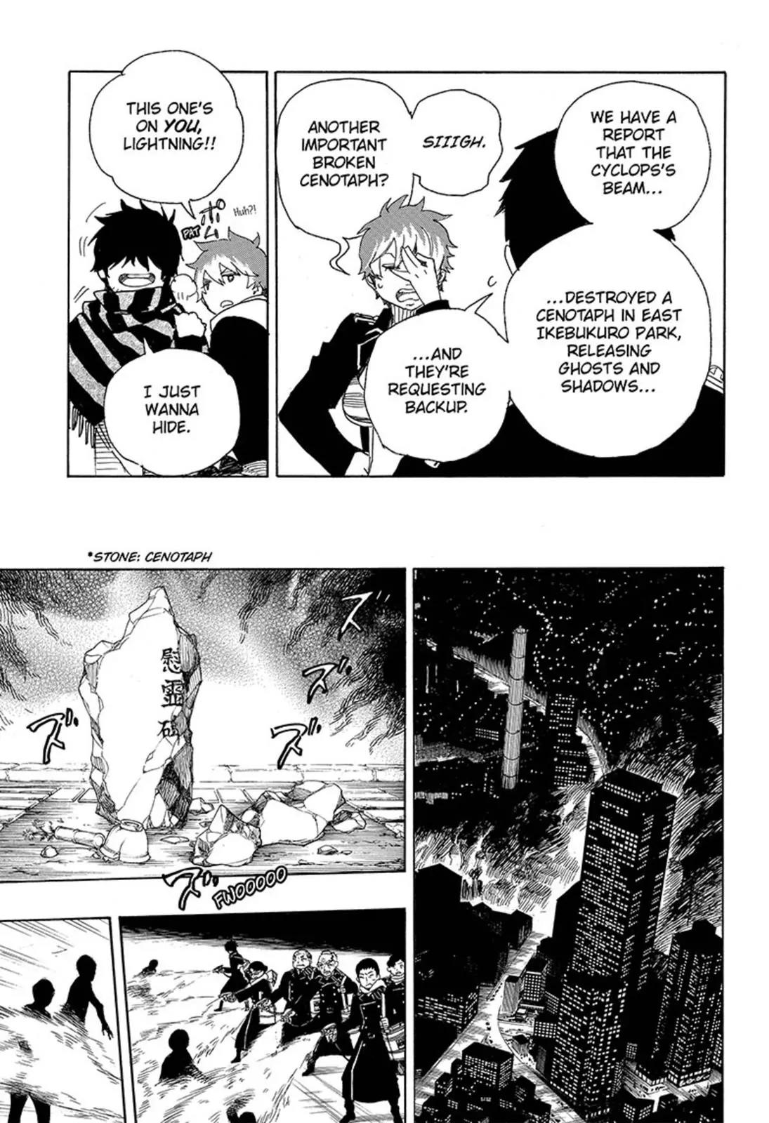 Ao no Exorcist Chapter 92 page 18 - Chapter 92: Beyond The Snow (1)