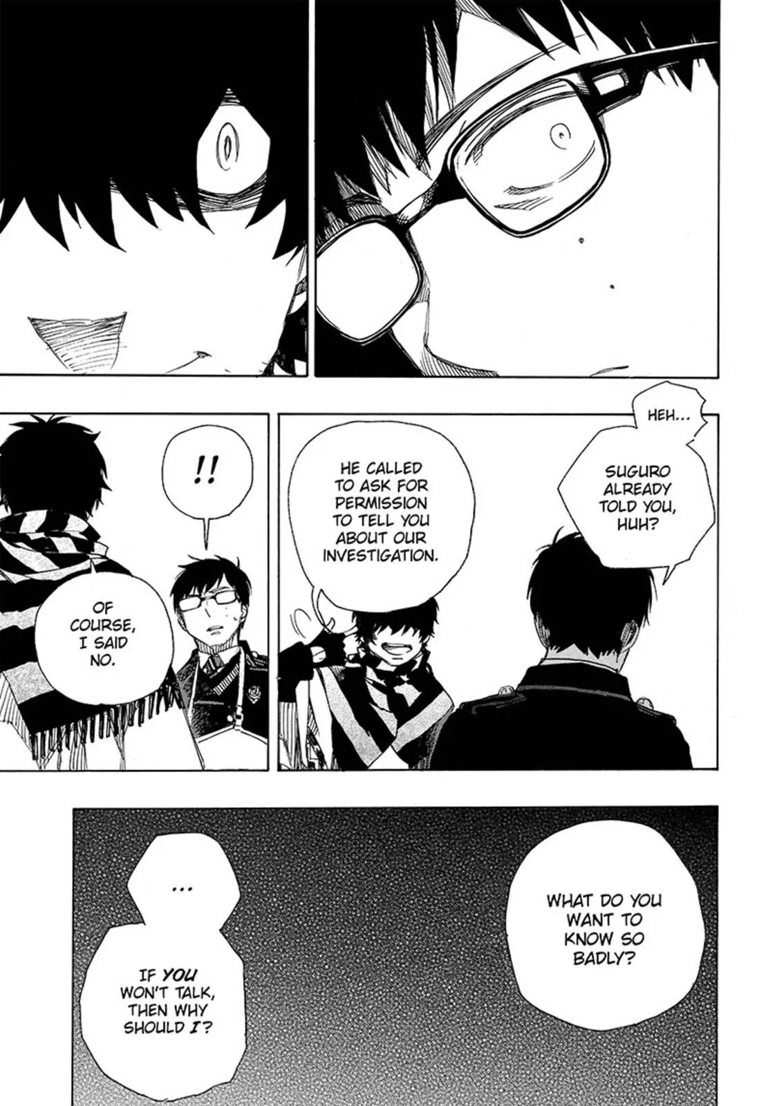 Ao no Exorcist Chapter 92 page 20 - Chapter 92: Beyond The Snow (1)