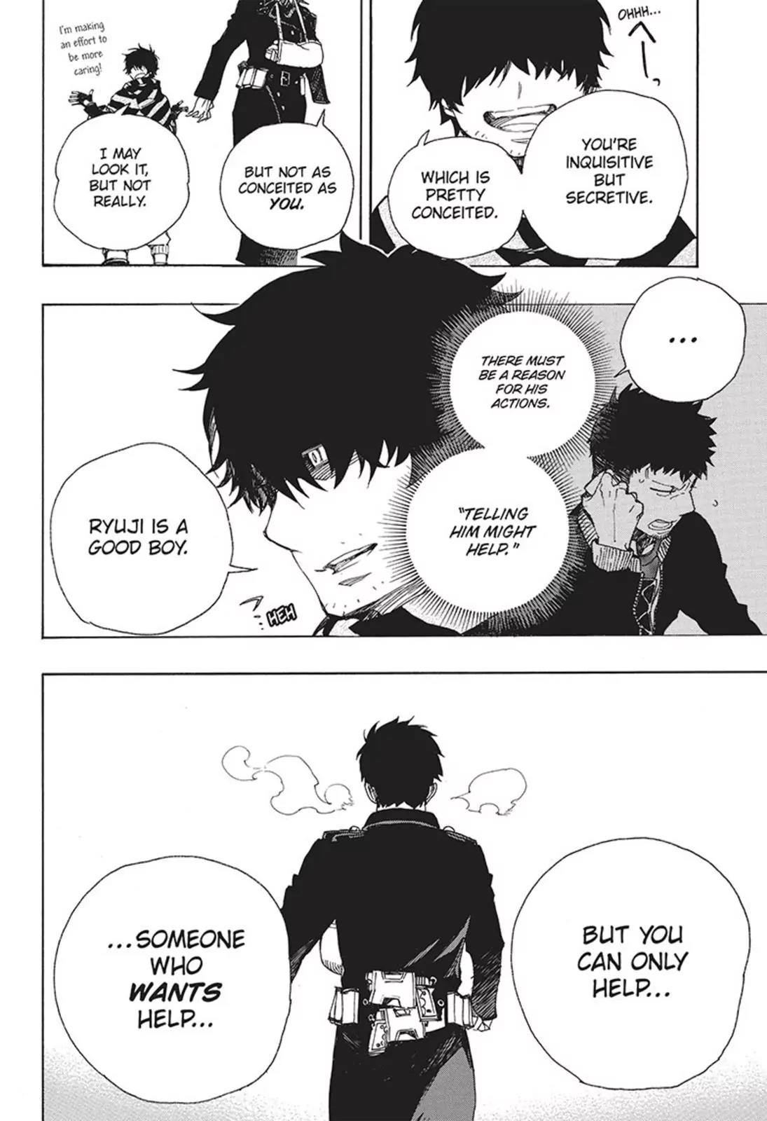 Ao no Exorcist Chapter 92 page 21 - Chapter 92: Beyond The Snow (1)