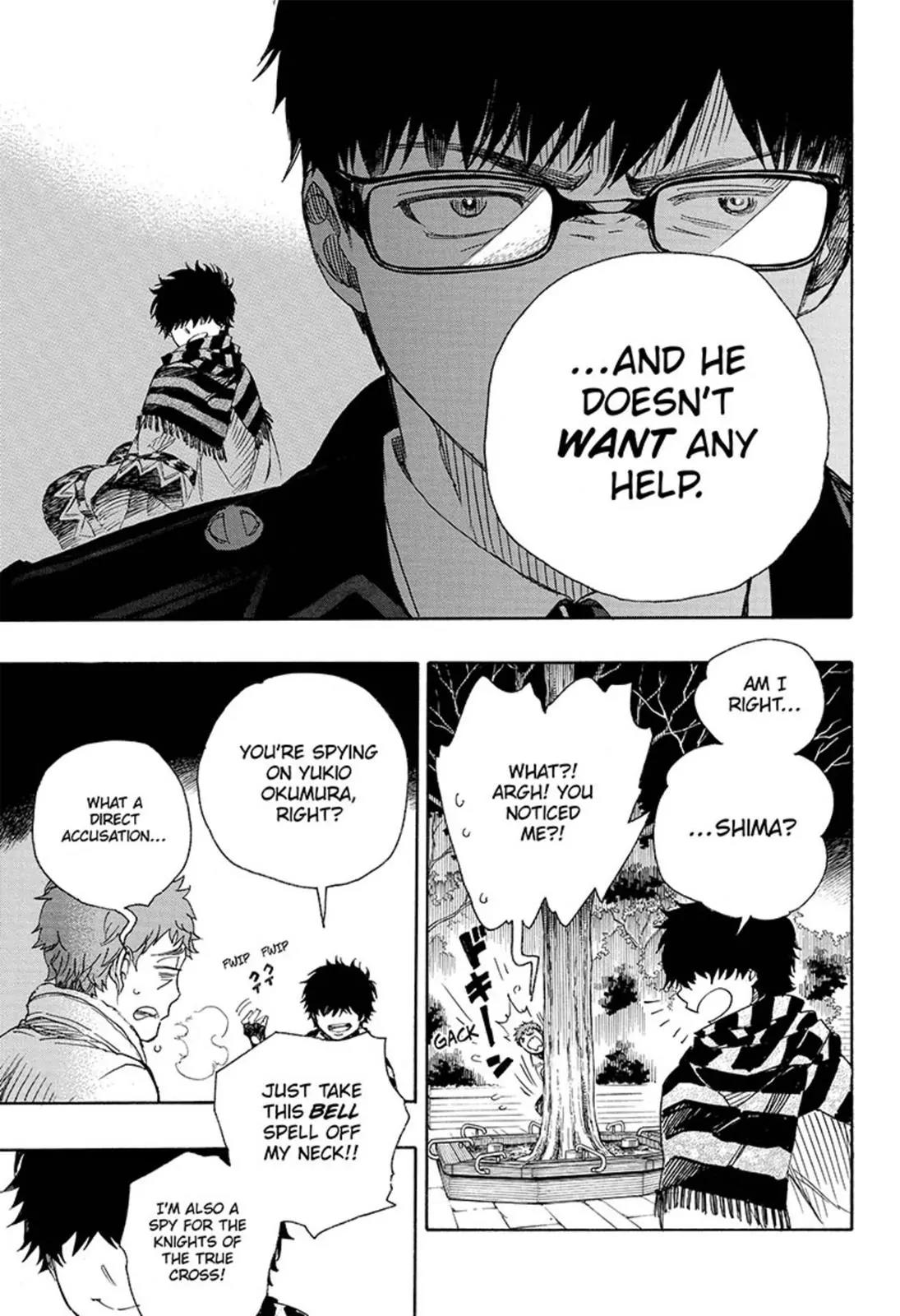 Ao no Exorcist Chapter 92 page 22 - Chapter 92: Beyond The Snow (1)