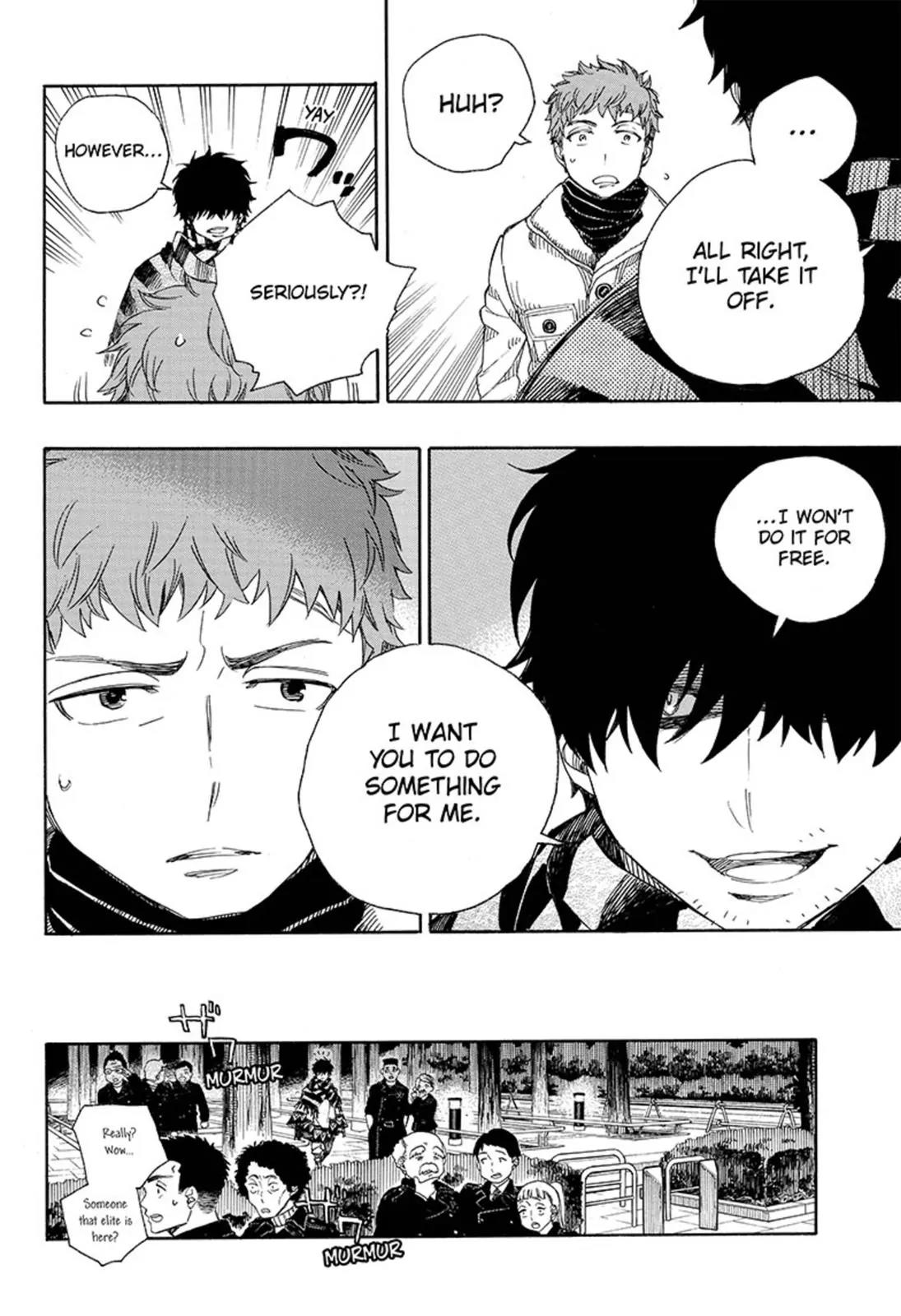 Ao no Exorcist Chapter 92 page 23 - Chapter 92: Beyond The Snow (1)