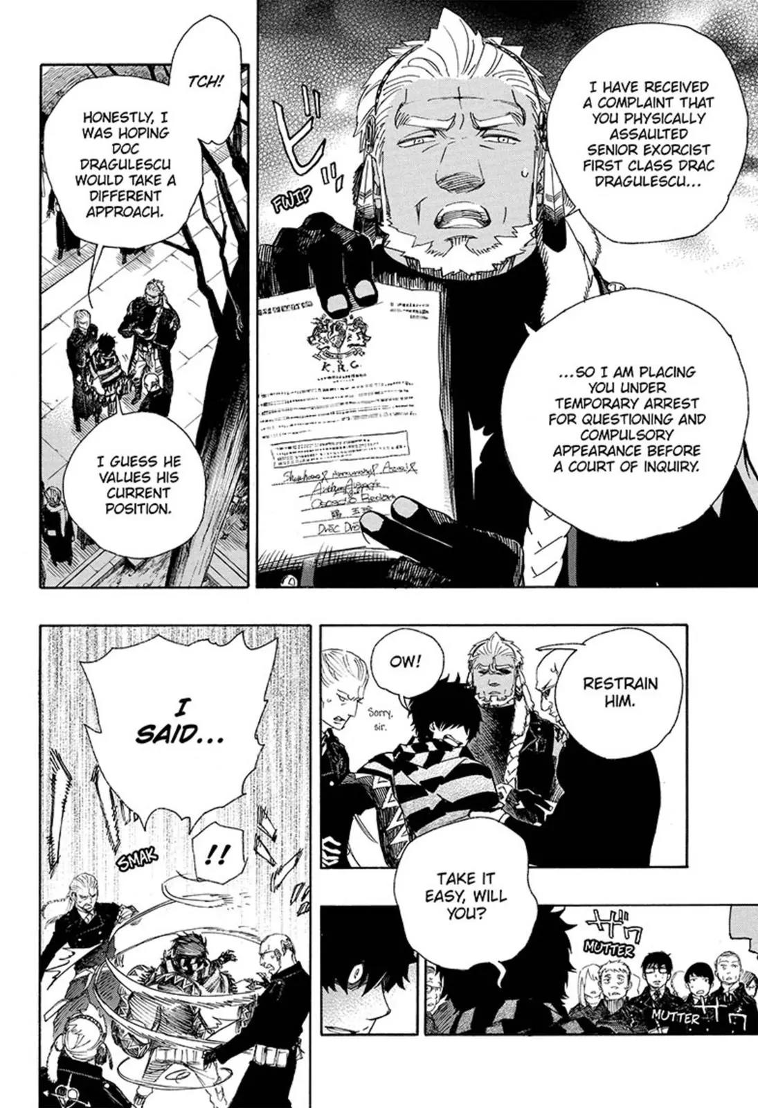 Ao no Exorcist Chapter 92 page 25 - Chapter 92: Beyond The Snow (1)