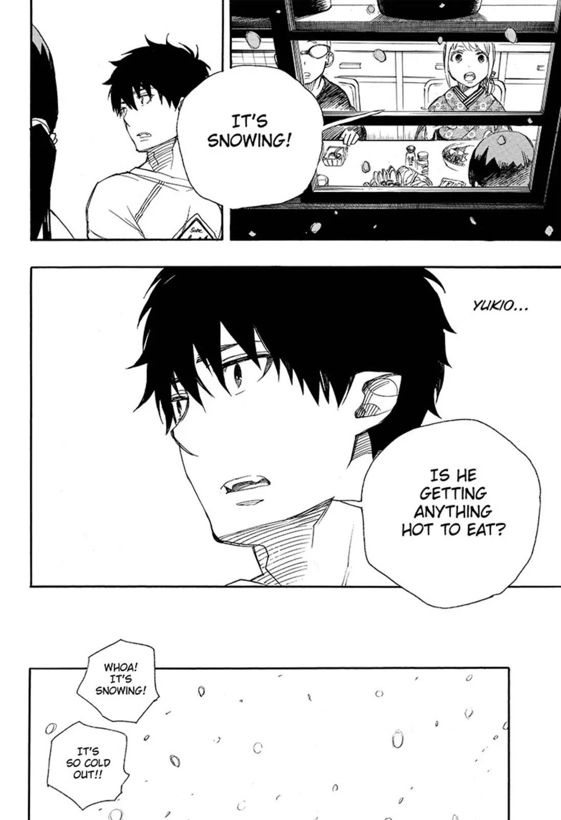 Ao no Exorcist Chapter 92 page 31 - Chapter 92: Beyond The Snow (1)