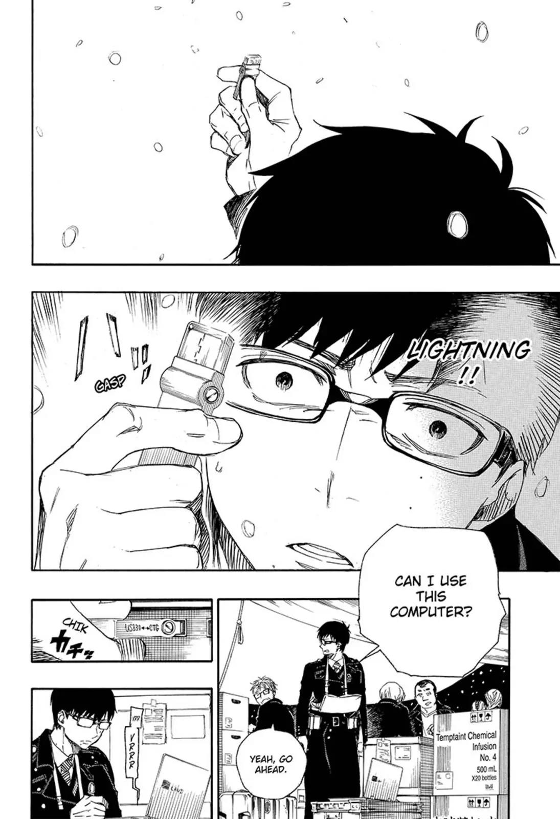 Ao no Exorcist Chapter 92 page 33 - Chapter 92: Beyond The Snow (1)