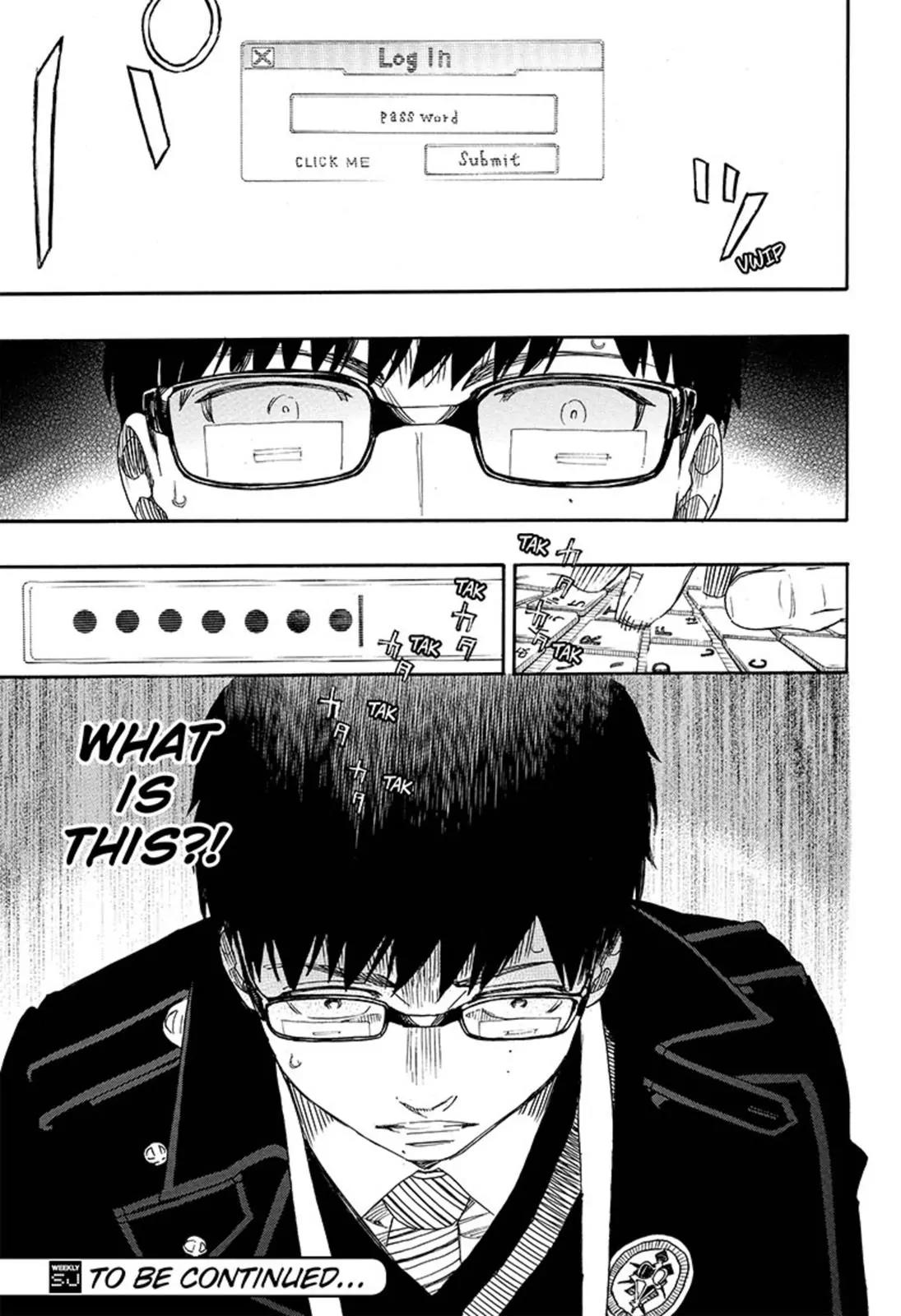 Ao no Exorcist Chapter 92 page 34 - Chapter 92: Beyond The Snow (1)