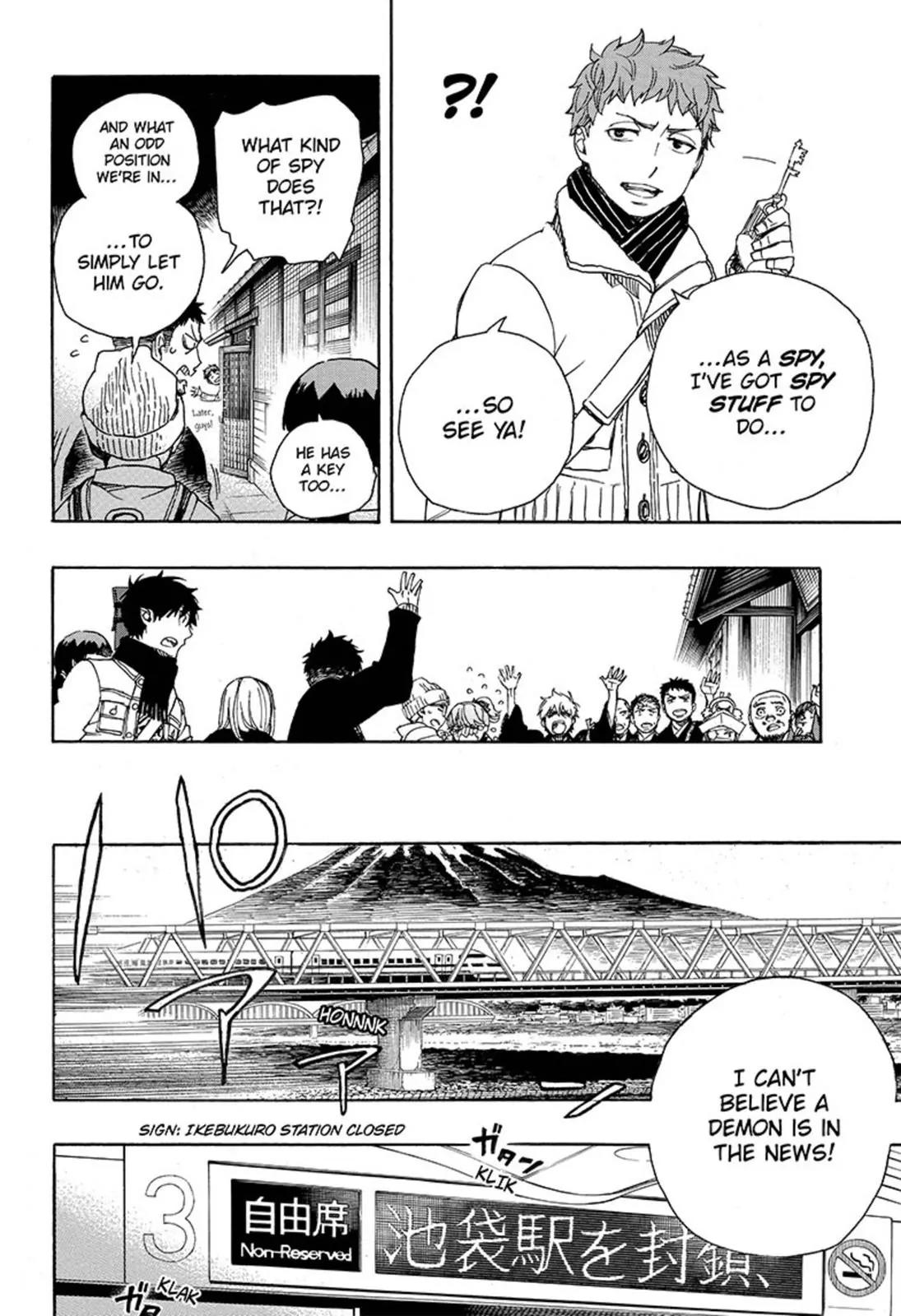 Ao no Exorcist Chapter 92 page 4 - Chapter 92: Beyond The Snow (1)