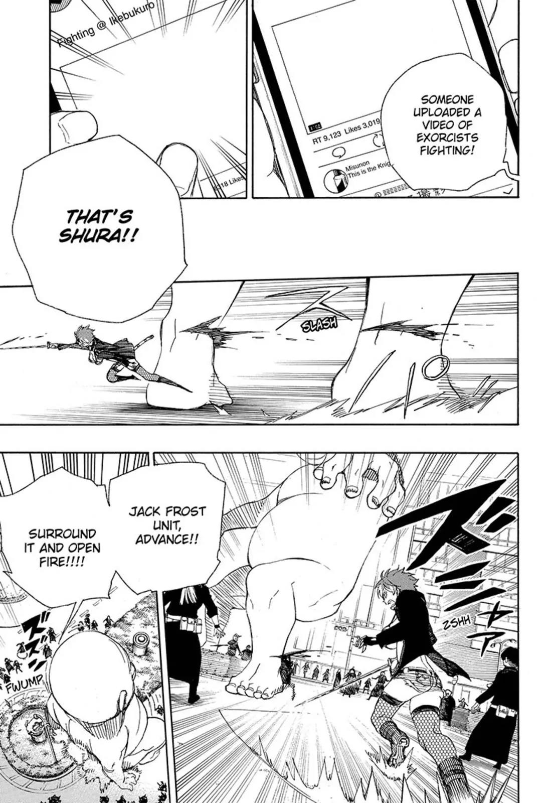 Ao no Exorcist Chapter 92 page 7 - Chapter 92: Beyond The Snow (1)