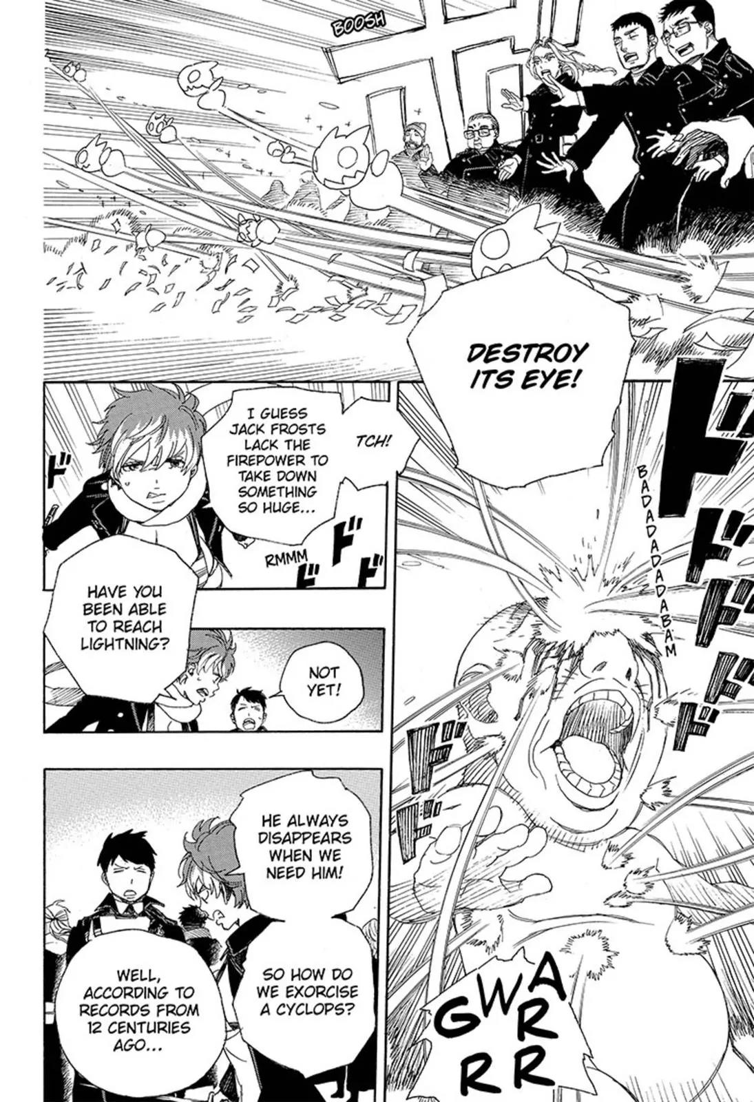 Ao no Exorcist Chapter 92 page 8 - Chapter 92: Beyond The Snow (1)