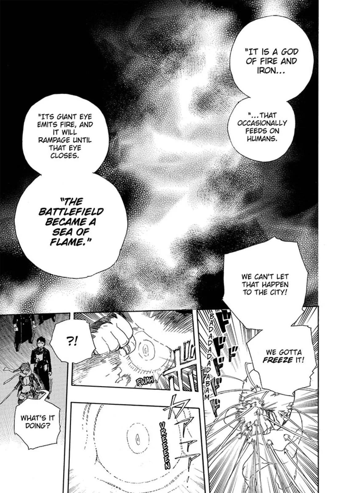 Ao no Exorcist Chapter 92 page 9 - Chapter 92: Beyond The Snow (1)