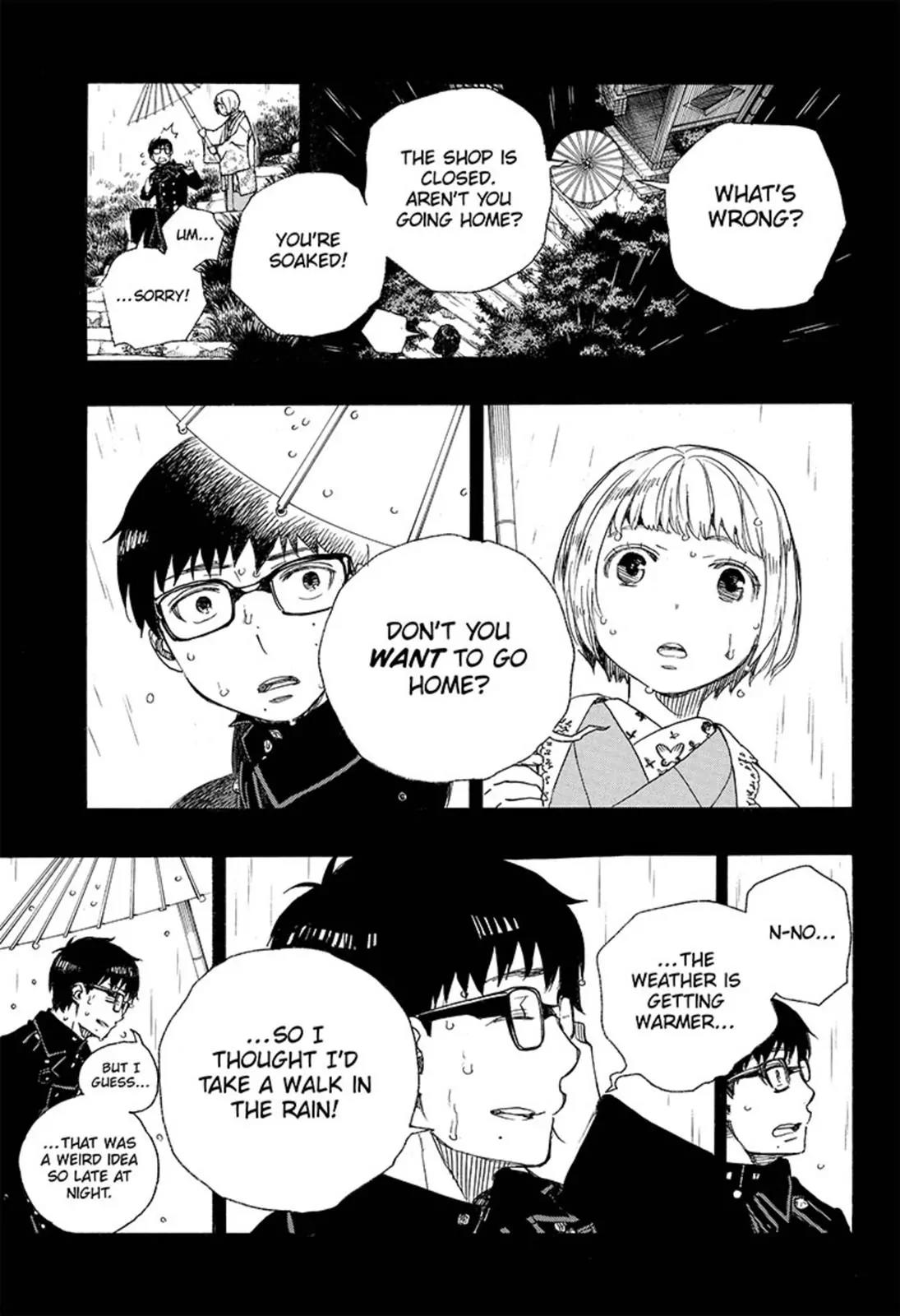 Ao no Exorcist Chapter 93 page 11 - Chapter 93: Beyond The Snow (2)