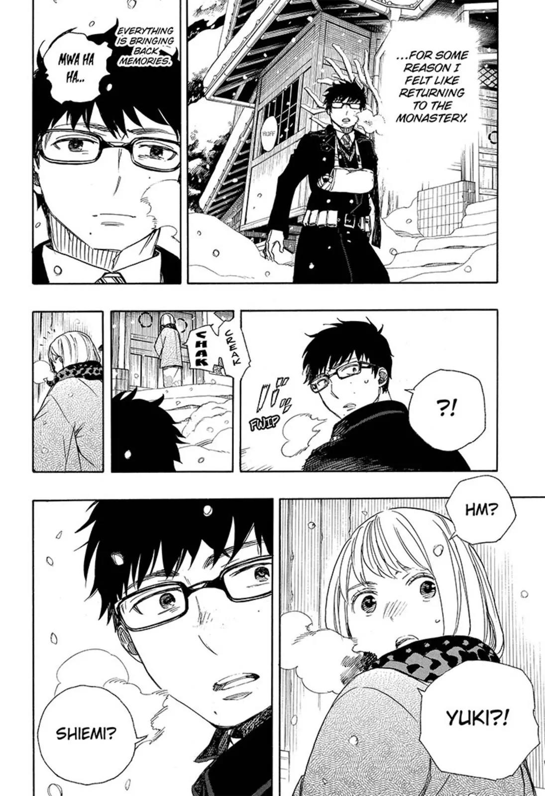 Ao no Exorcist Chapter 93 page 14 - Chapter 93: Beyond The Snow (2)